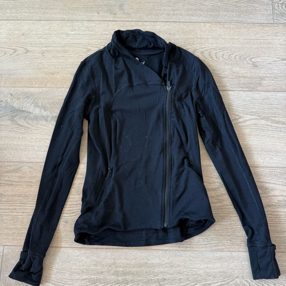 90 Degree By Reflex Black Activewear Jacket
